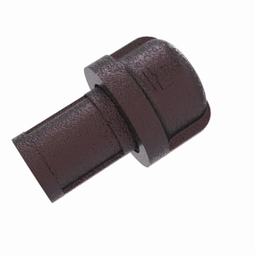 1" Cabinet Knob, Antique Bronze Finish