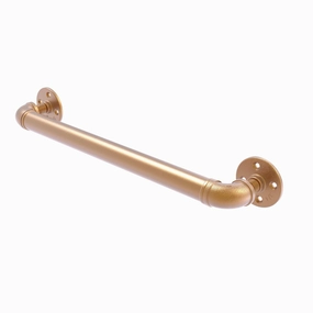 36" Grab Bar, Brushed Bronze Finish