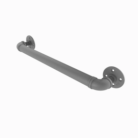 36" Grab Bar, Matt Gray Finish