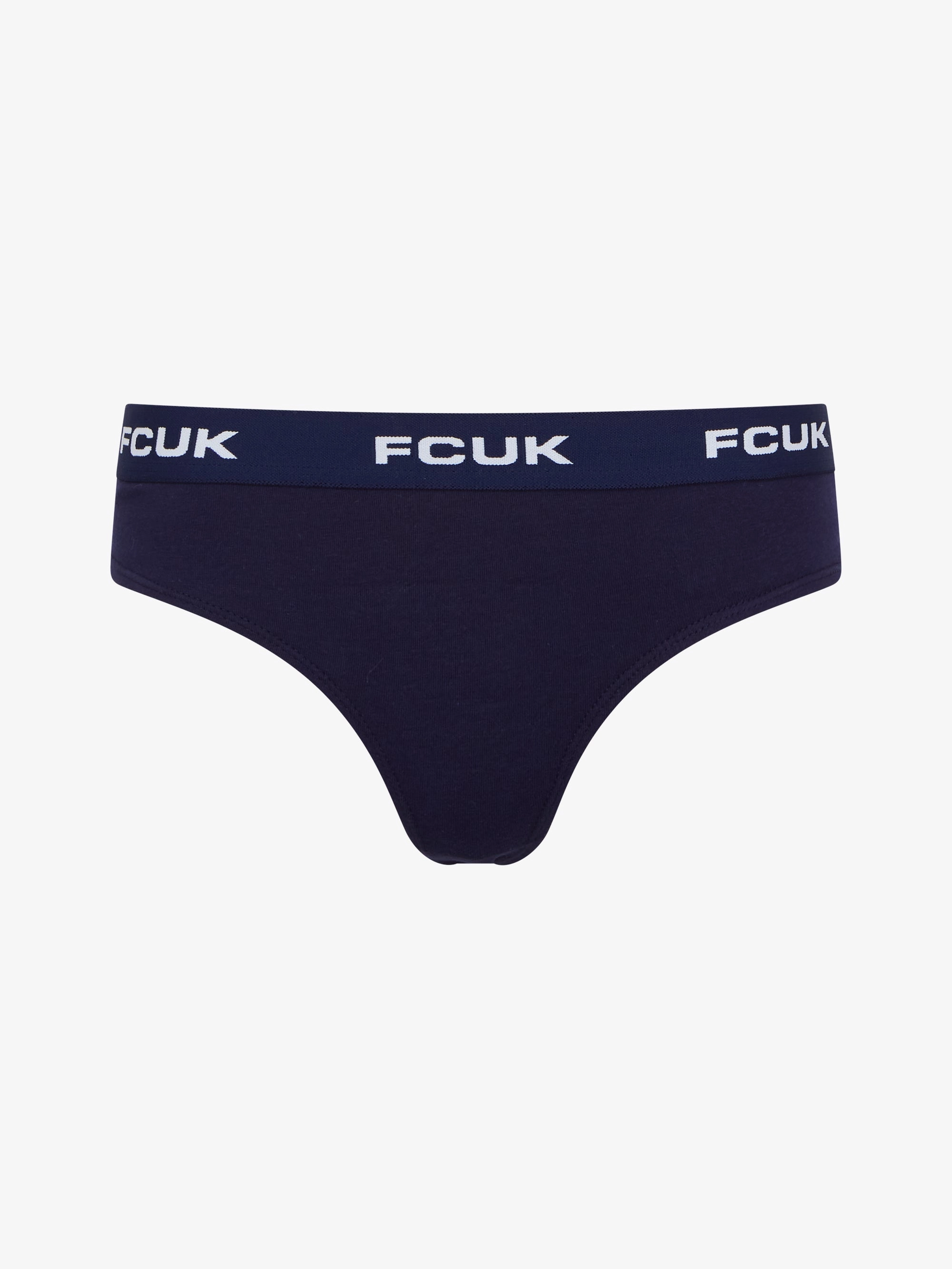 3 Pack FCUK Logo Thongs