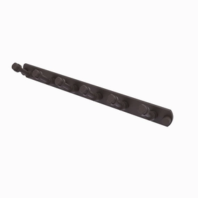 6 Position Tie and Belt Rack, Oil Rubbed Bronze Finish