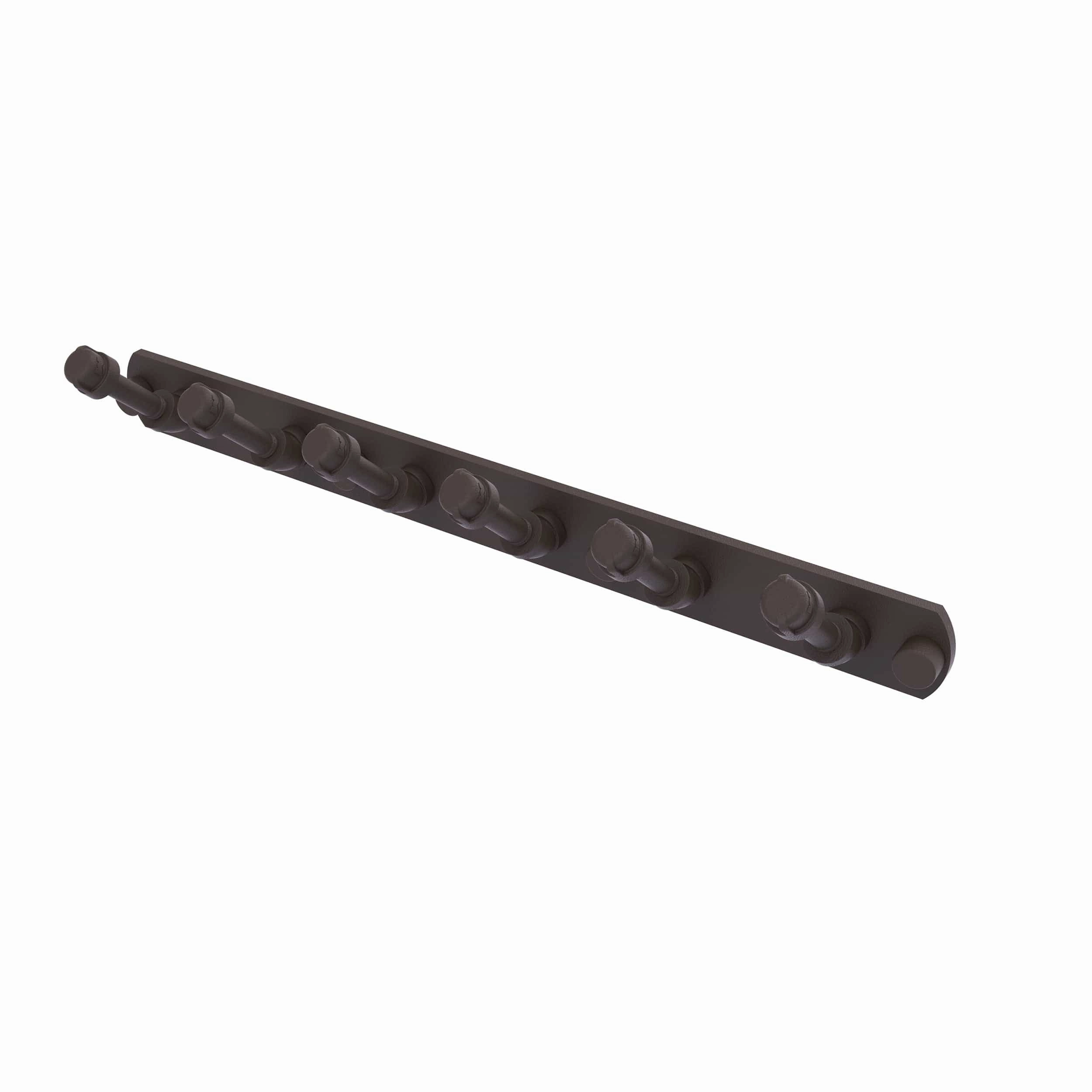 6 Position Tie and Belt Rack, Oil Rubbed Bronze Finish