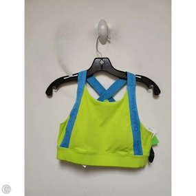 Athletic Bra By Disney Store In Blue & Green. Size: M