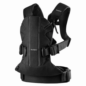 Baby Carrier One Black Woven
