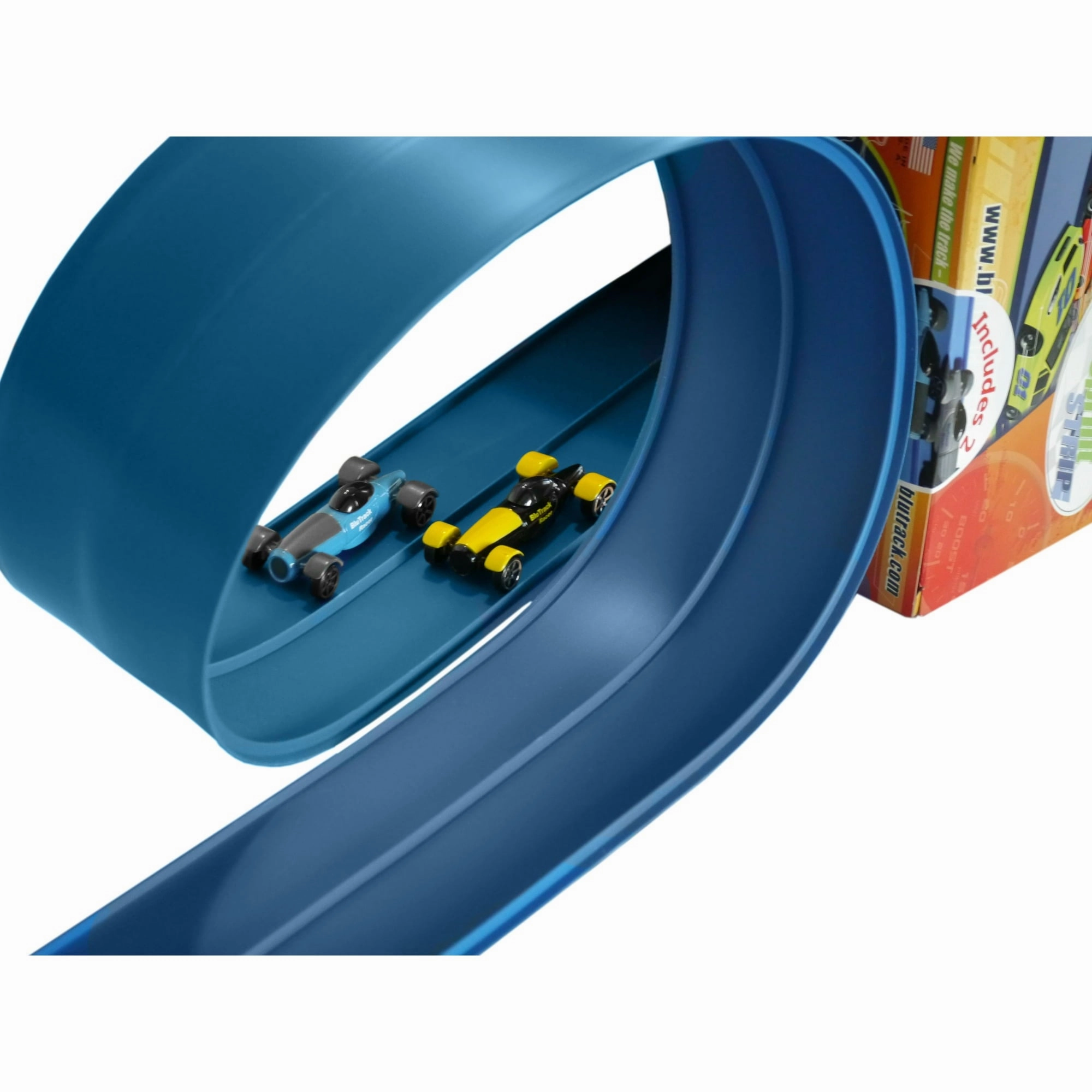 Blu Track 15ST2021 Classic 15 ft. Starter Set (Ages 3 ) Toy Race Track, Blue