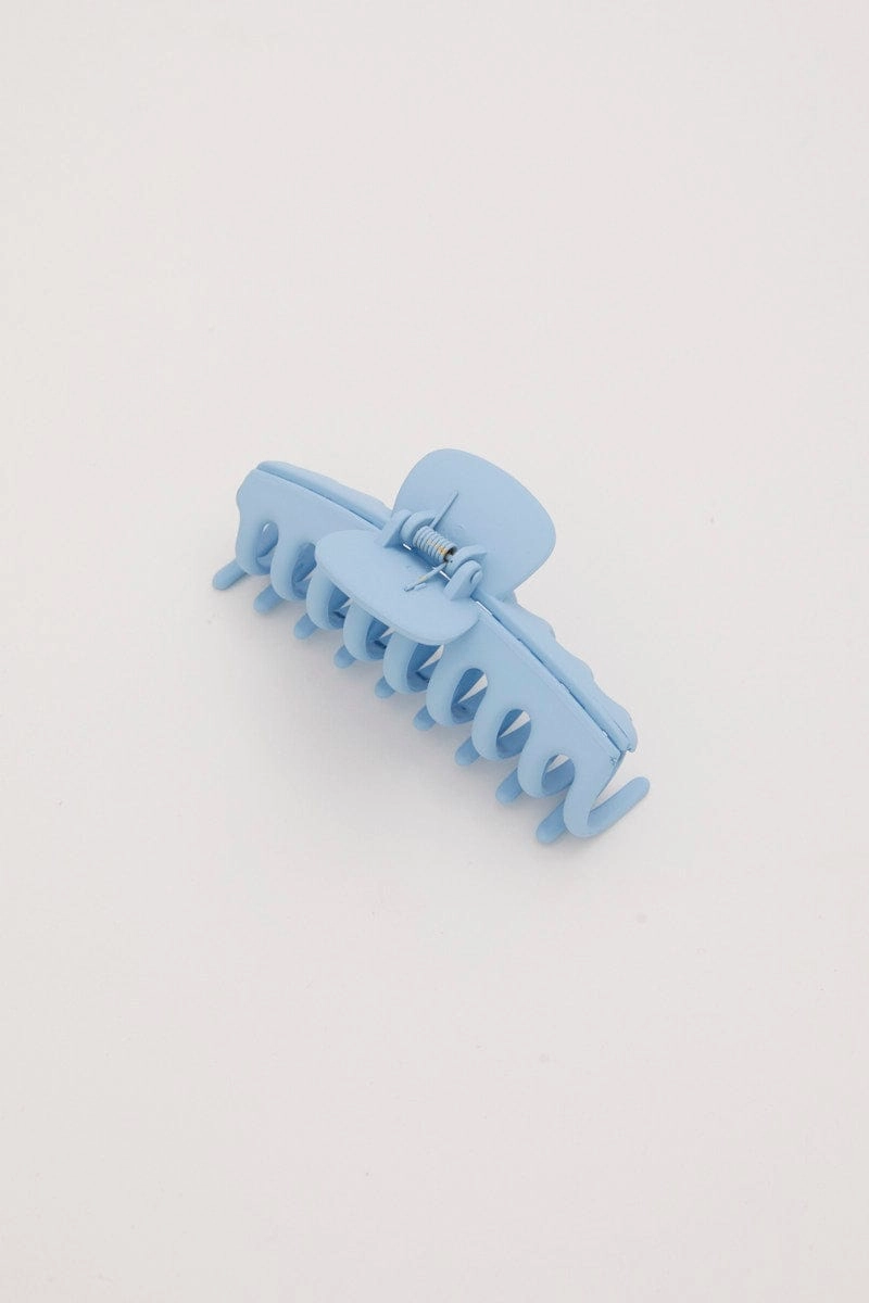 Blue Classic Claw Clip