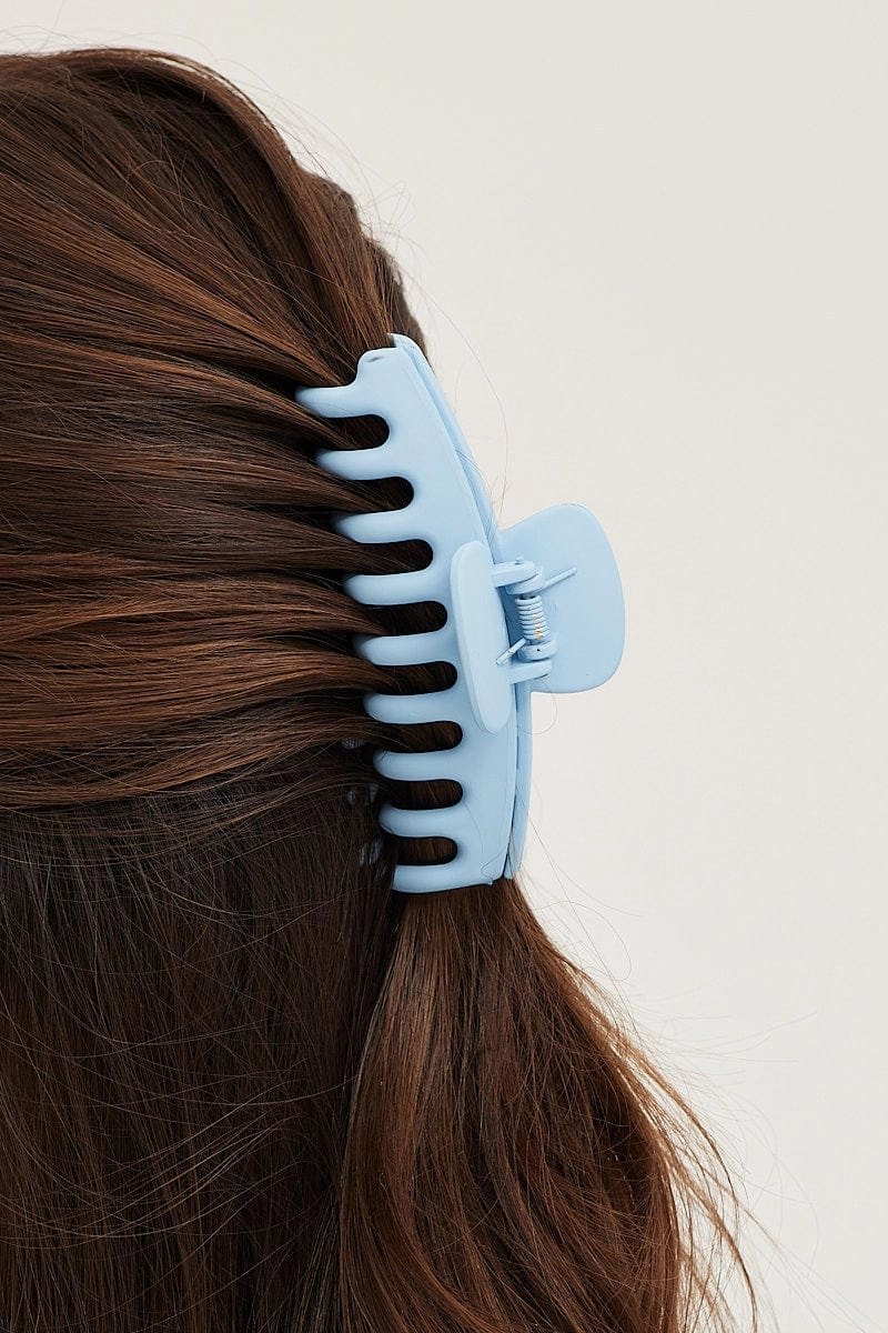 Blue Classic Claw Clip