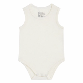 Boody Baby Bodysuit Natural White