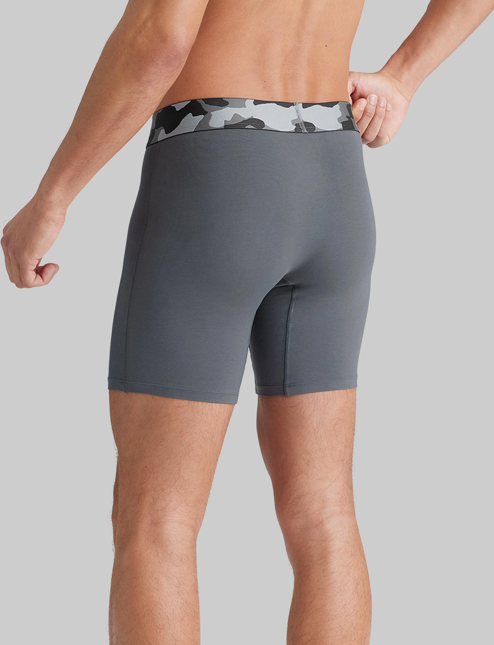 Cool Cotton Mid-Length Boxer Brief 6