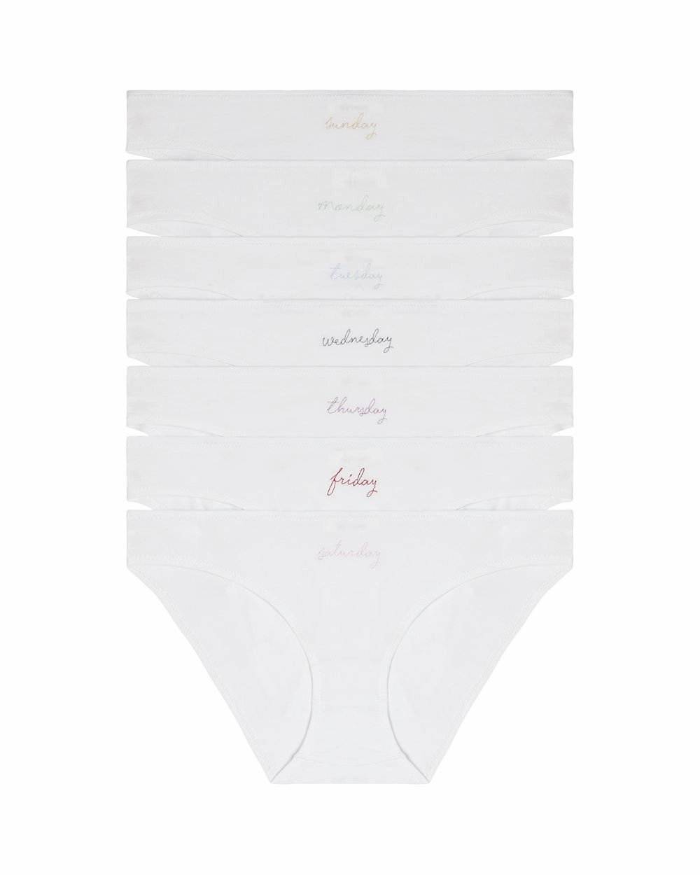 Days of the Week Underwear Pack