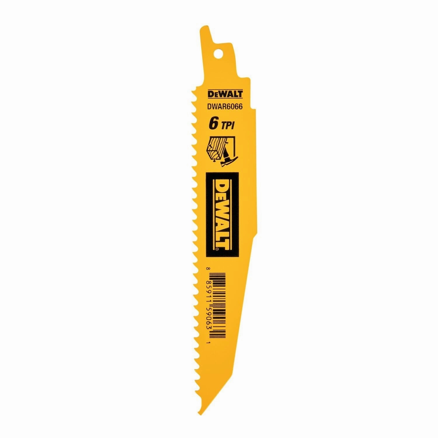 DEWALT DWAR6066-6In 6Tpi 6066 - 5Pk