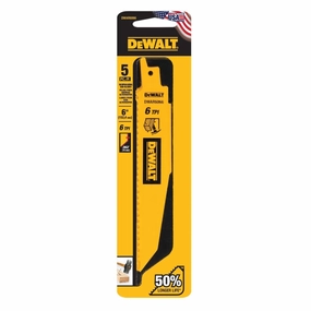 DEWALT DWAR6066-6In 6Tpi 6066 - 5Pk