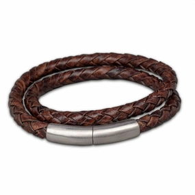 Embrace Eternity Leather Bracelet