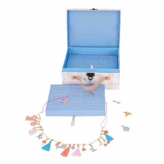 Enamel Charm Necklace Advent Calendar