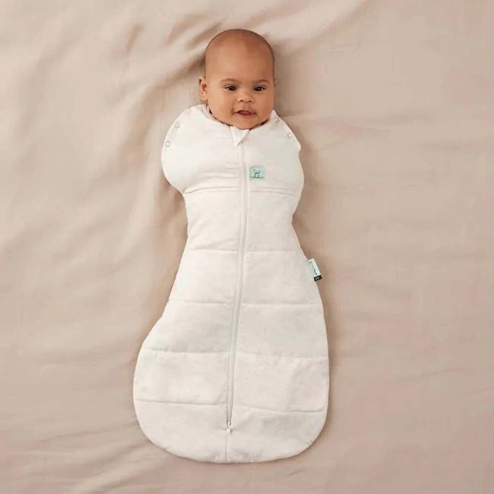 Ergopouch 2.5 Tog Cocoon Swaddle Oatmeal Marle