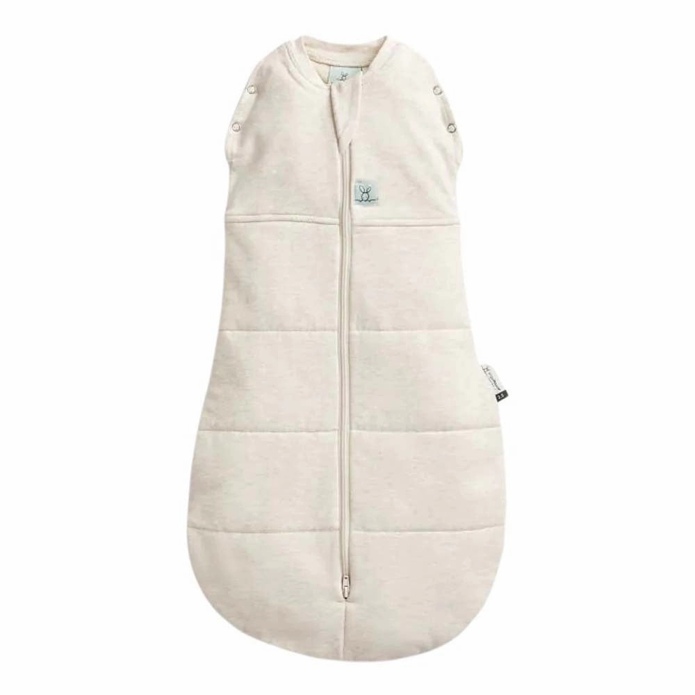 Ergopouch 2.5 Tog Cocoon Swaddle Oatmeal Marle