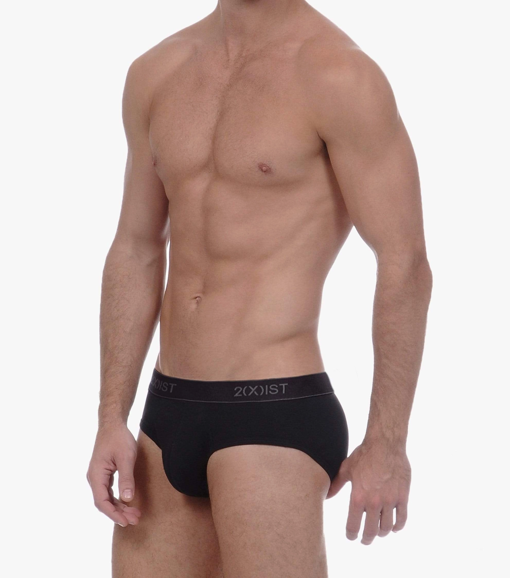 Essential Cotton No-Show Brief 3-Pack