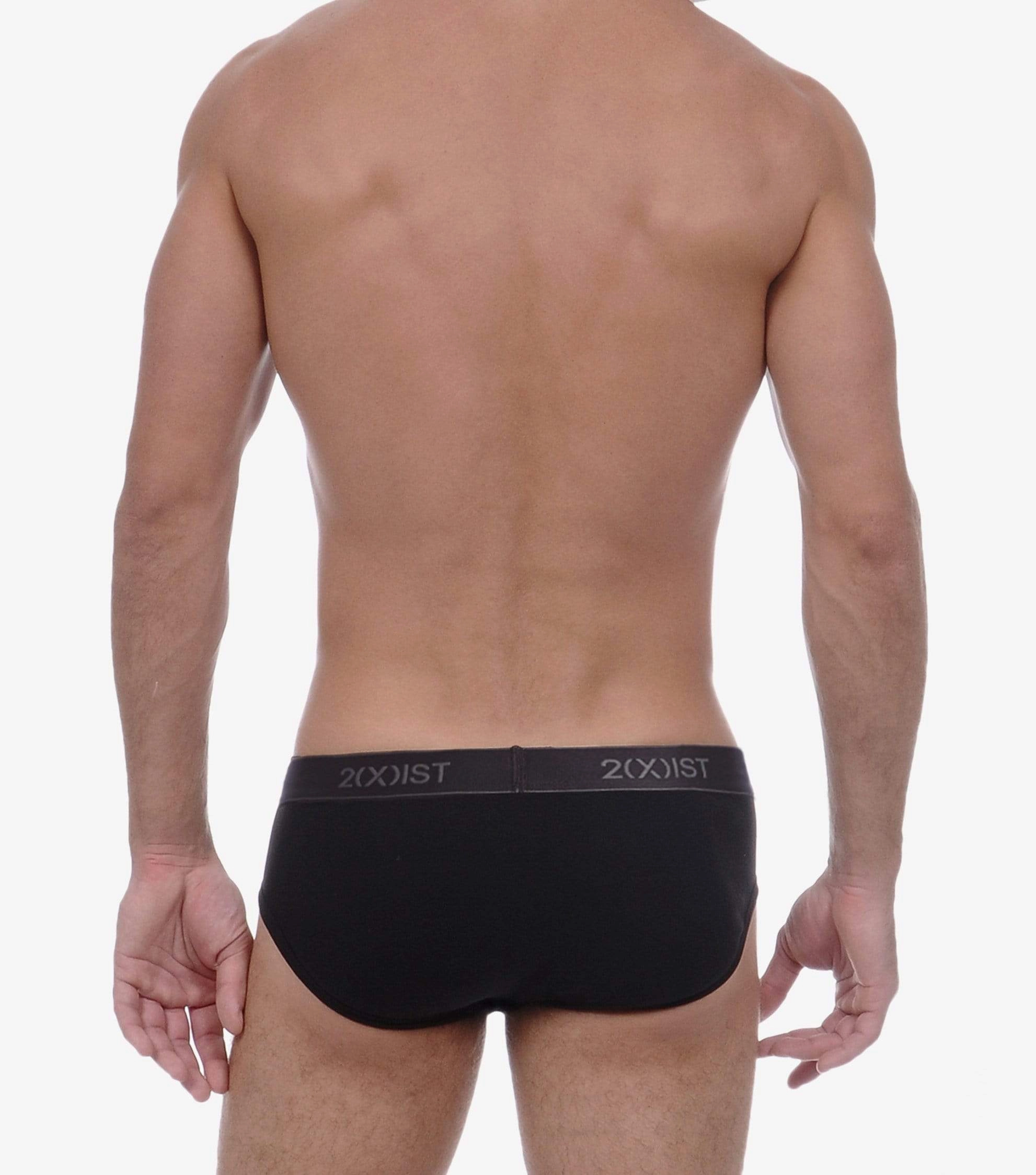 Essential Cotton No-Show Brief 3-Pack