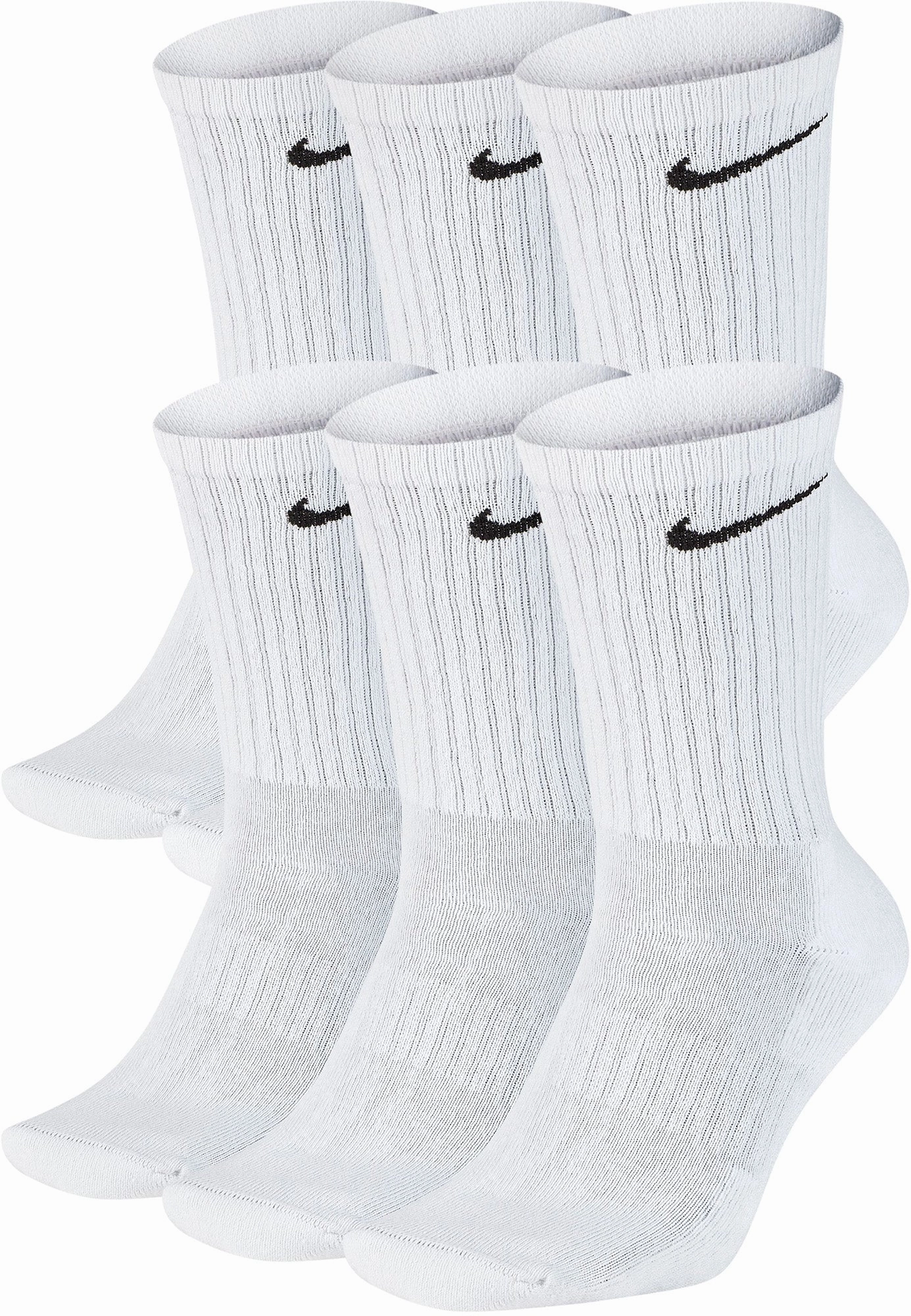 Everyday Cushioned Training Crew Socks (6 Pairs)