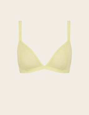 FreeMesh Triangle Bralette - Lemon