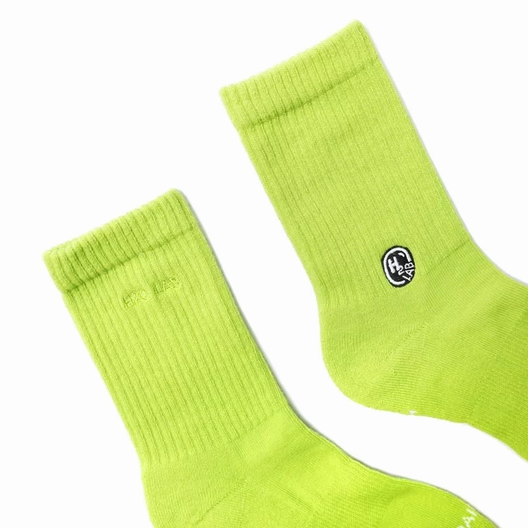H2O  Lime  - Crew Socks [20SS01-GN]