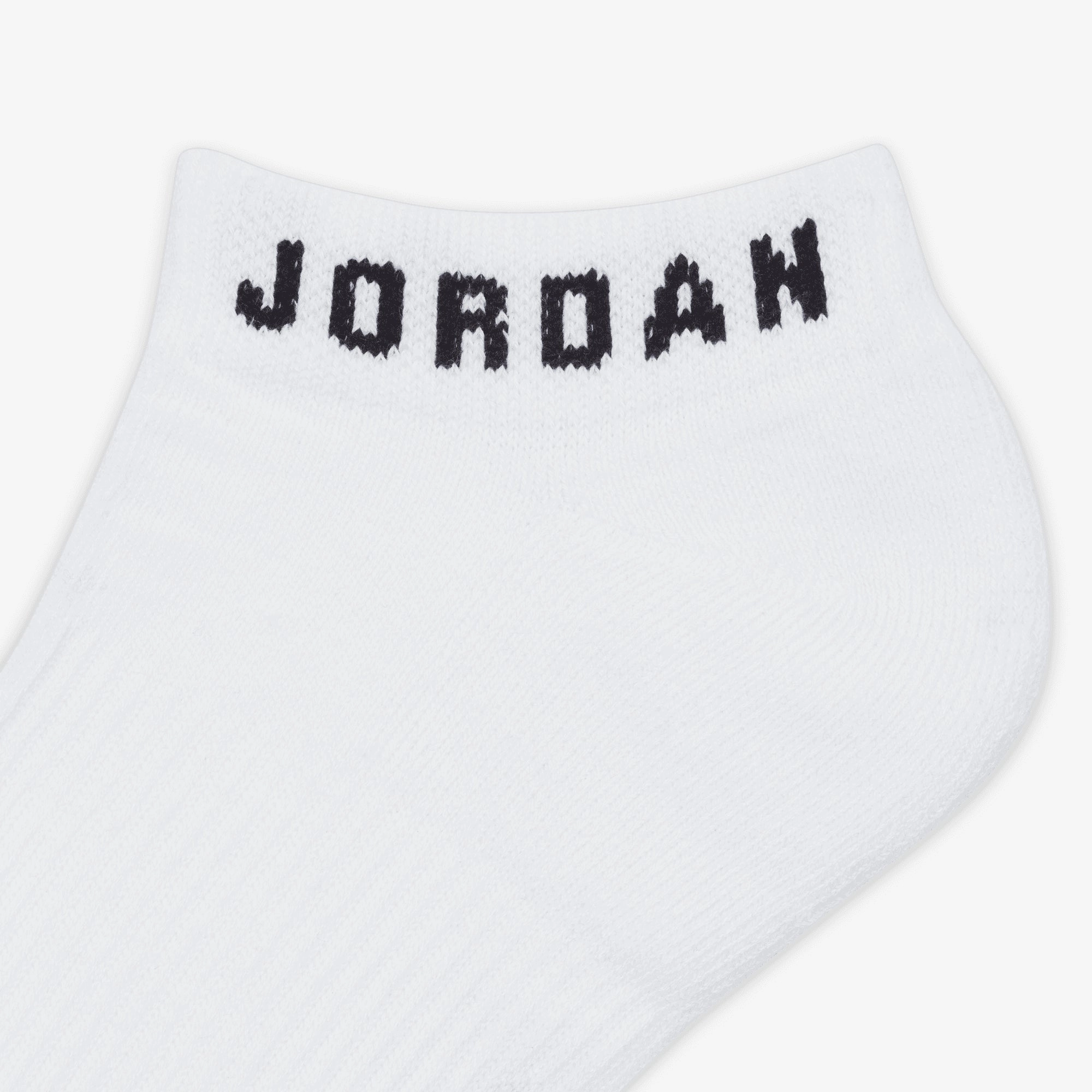Jordan | EVERYDAY NO-SHOW SOCKS (3 PAIRS) { WHITE/GREY/BLACK