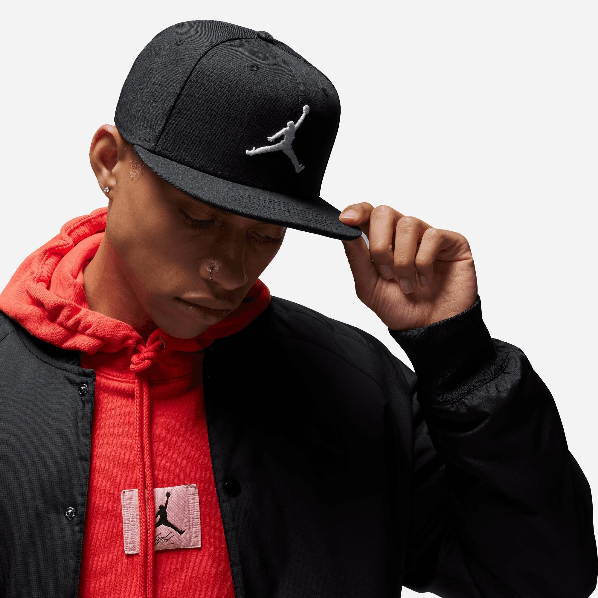 JORDAN | JUMPMAN PRO ADJUSTABLE CAP { BLACK/ANTHRACITE/WHITE