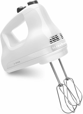KitchenAid White 5-Speed Ultra Power™ Hand Mixer - KHM512WH