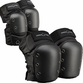 Knee/Elbow Pad Set, Black - MD