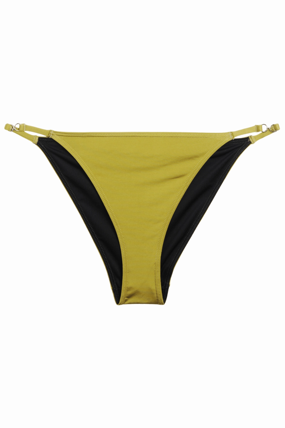 Limoncello Bikini Bottom in Olive, Size M