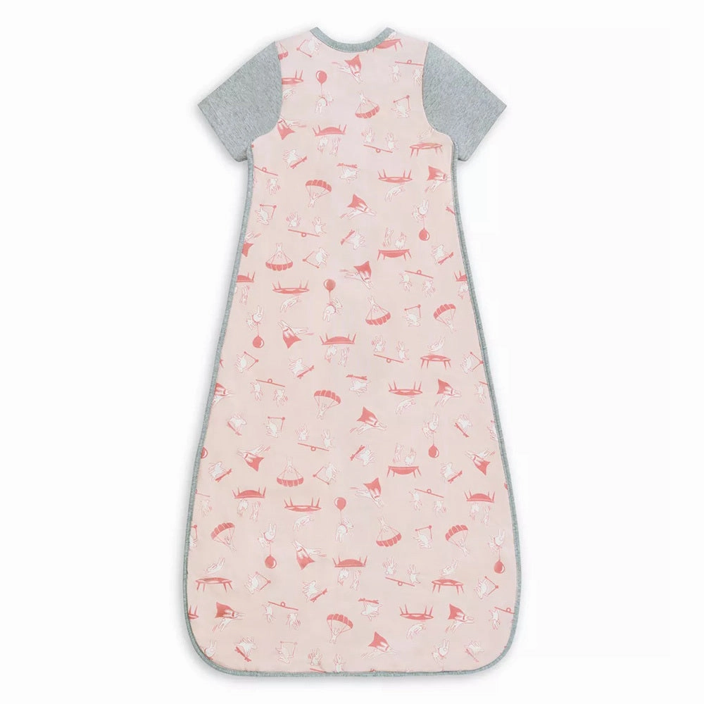 Love To Dream Sleepbag Organic 1.0T Dusty Pink/Daredevil Bunny