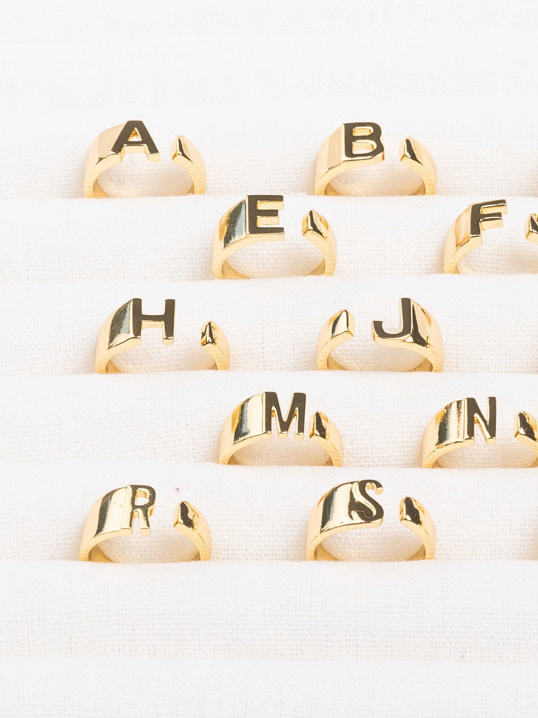Luxe Sydney Initial Rings