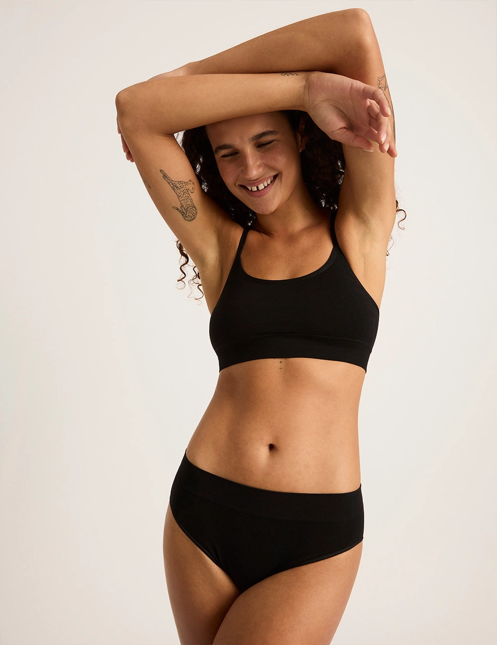 LYOLYTE Mid-Rise Briefs - Black
