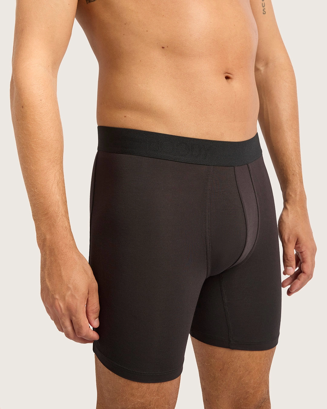 Men's Everyday Long Boxers - Black