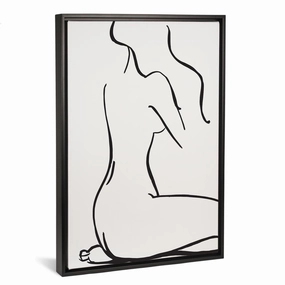 Mermaid Hair by Honeymoon Hotel FRAMED CANVAS