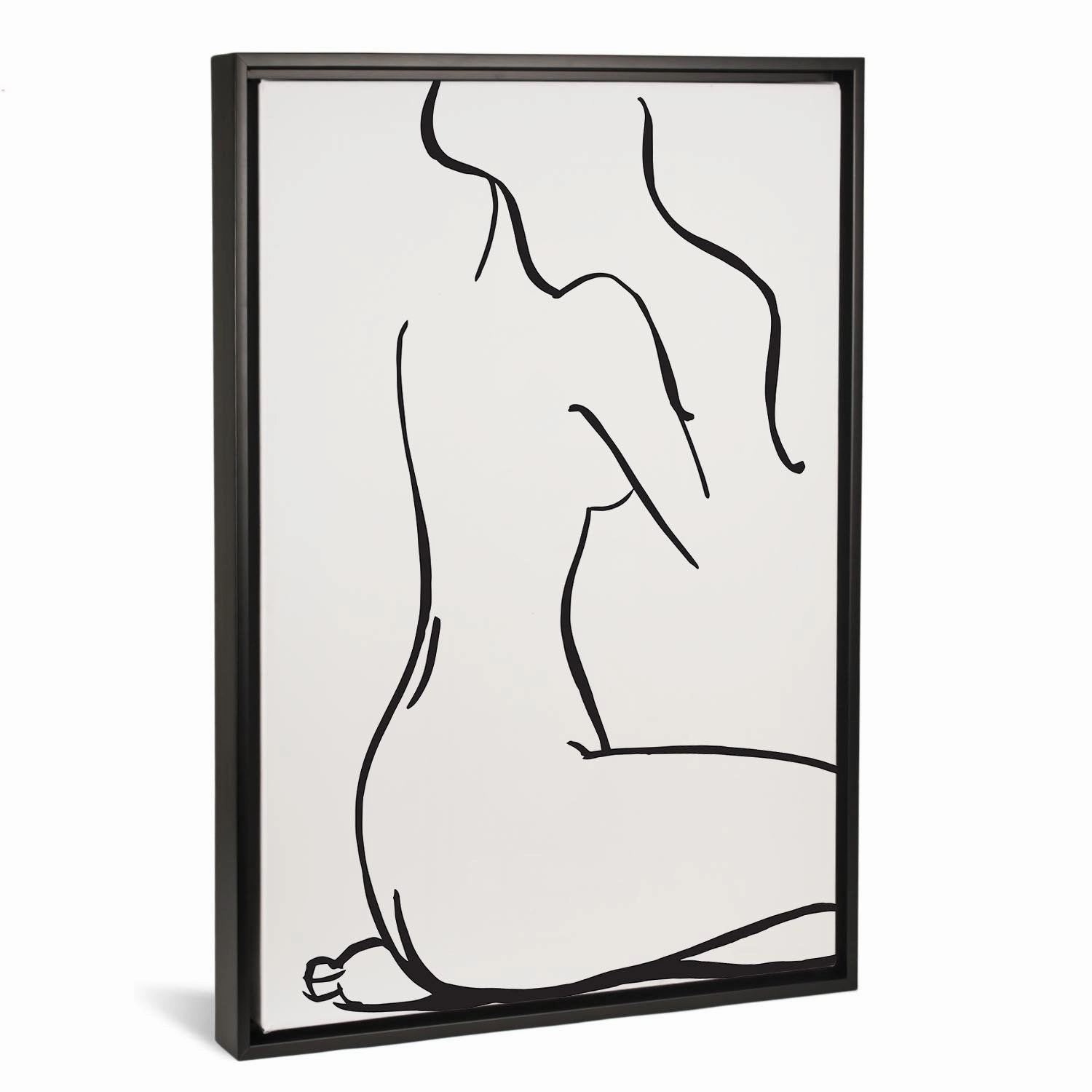 Mermaid Hair by Honeymoon Hotel FRAMED CANVAS