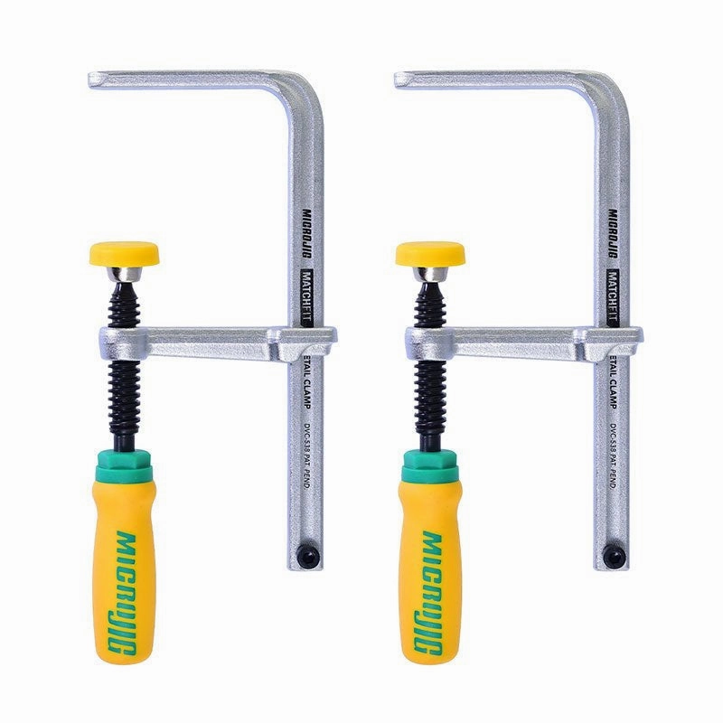 MICROJIG DVC-538K2  - Dovetail Track Clamp® (2-pack)