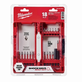 Milwaukee 48-32-4018 - SHOCKWAVE™ 18-Piece Impact Drill and Drive Set