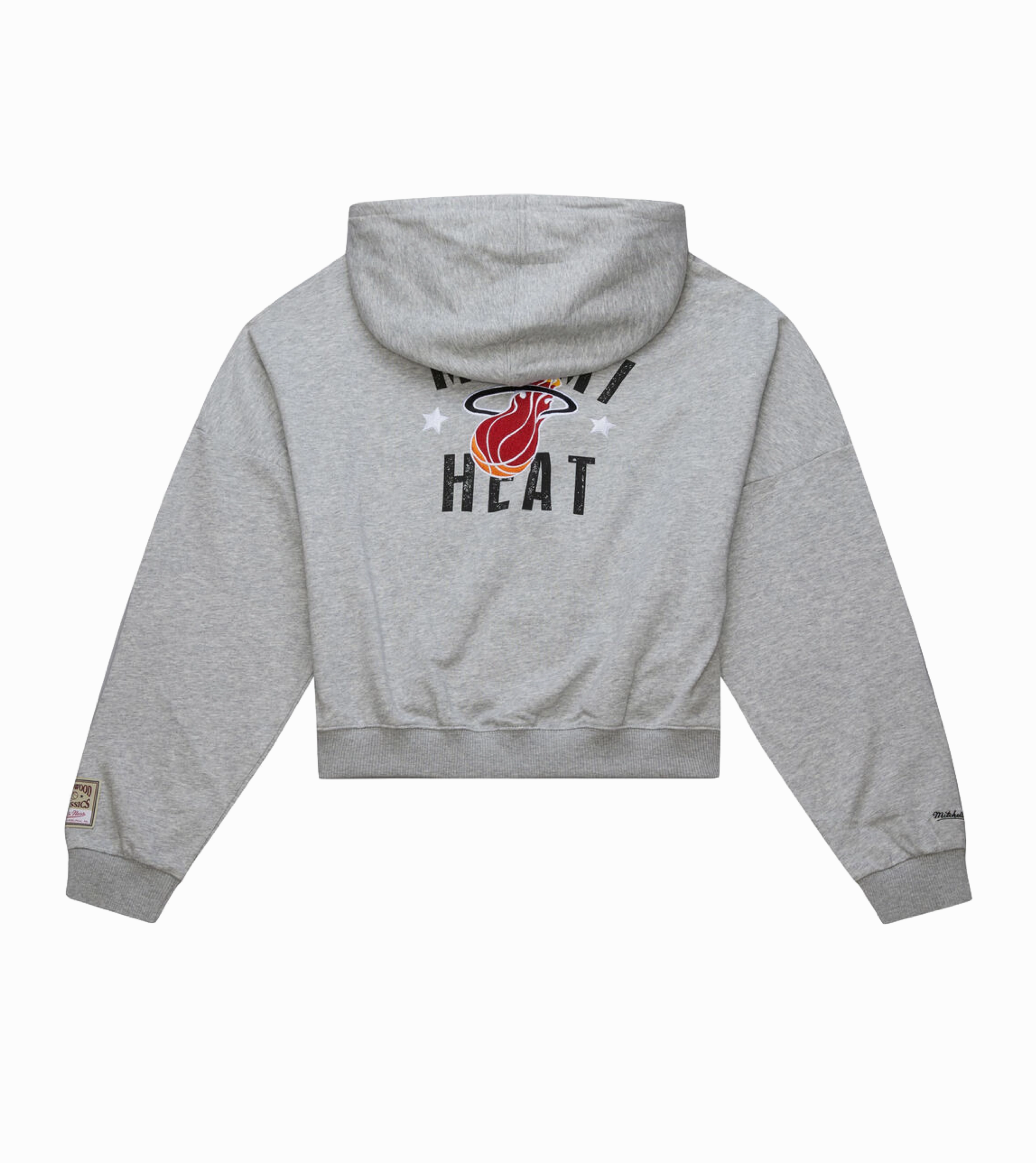 Mitchell & Ness Miami HEAT Cropped Women's Jacket