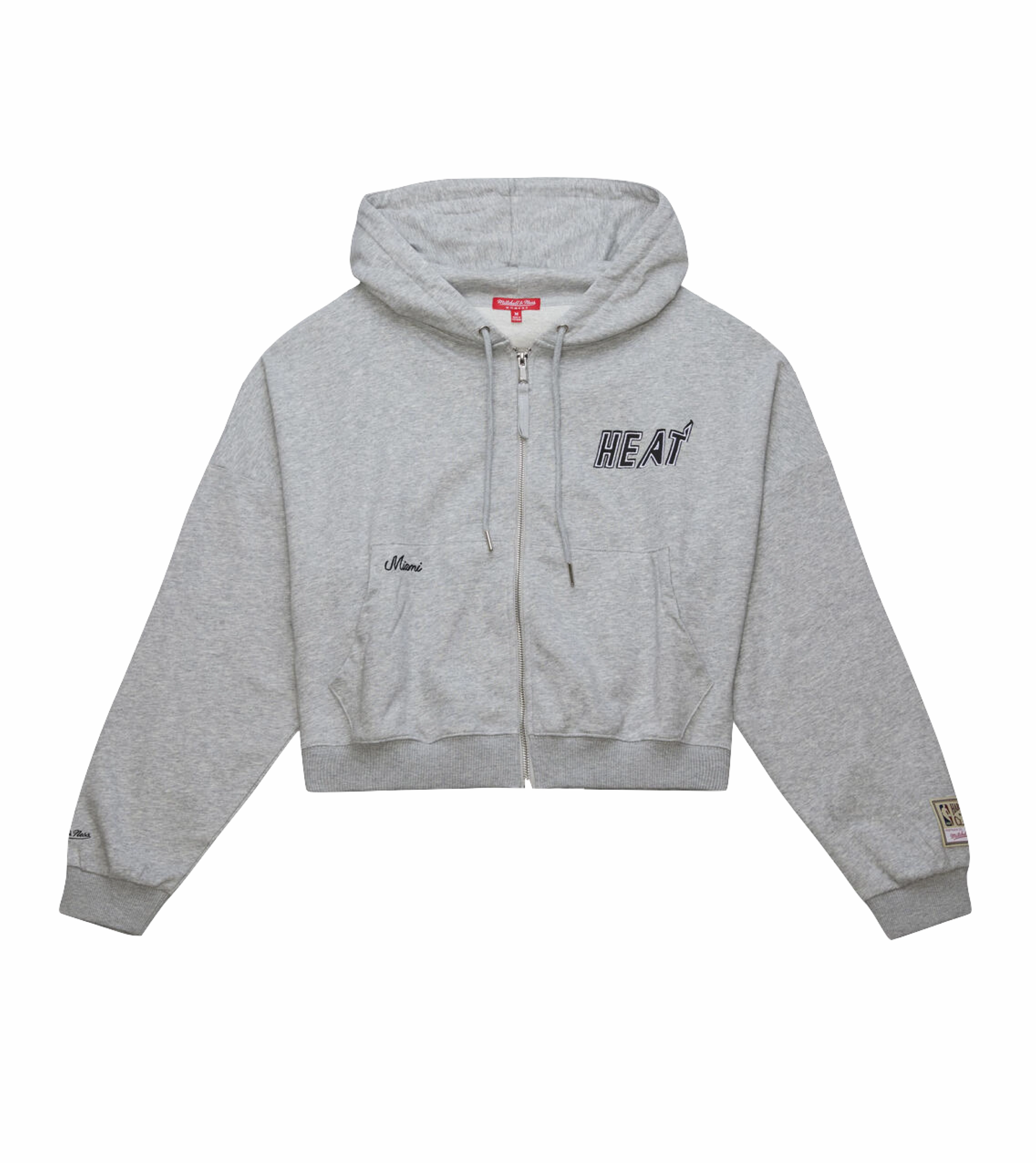 Mitchell & Ness Miami HEAT Cropped Women's Jacket