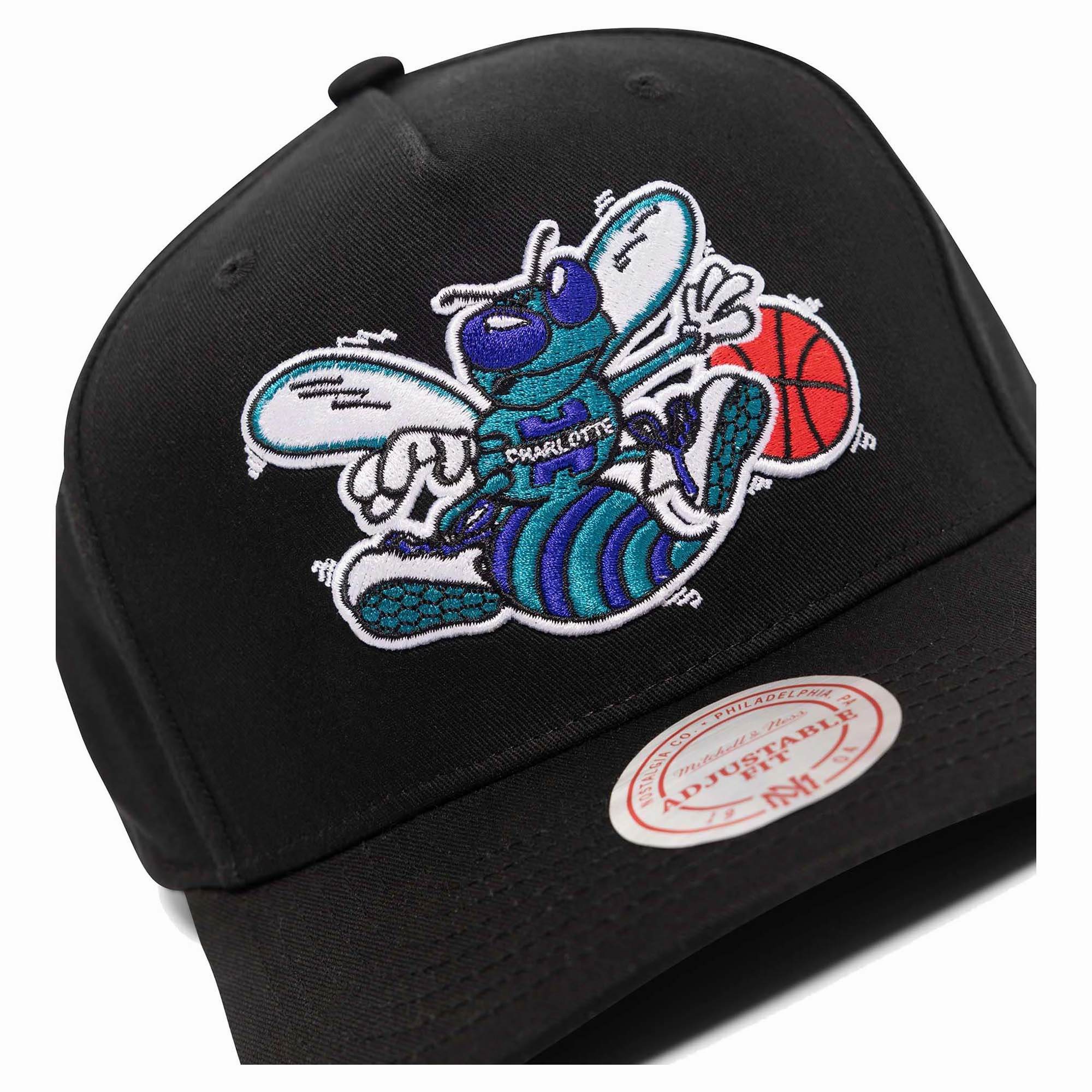 MVP NBA Charlotte Hornets Team Colour Logo Snapback Cap