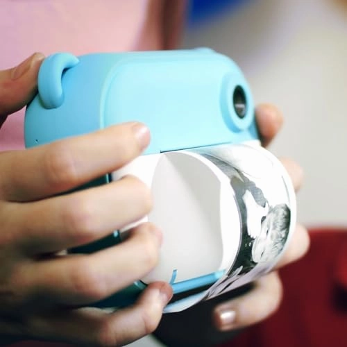 myFirst FC2004 Insta 2 Instant Print Camera Kids Blue 12MP & Video with Selfie Lens