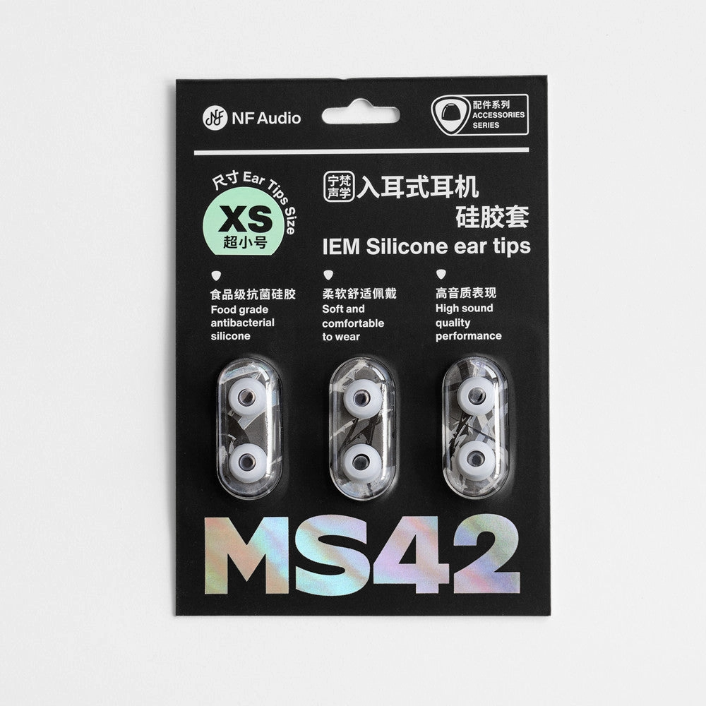 NF Audio MS42 IEMs Silicone Eartips For Nozzle 4.5mm-6mm