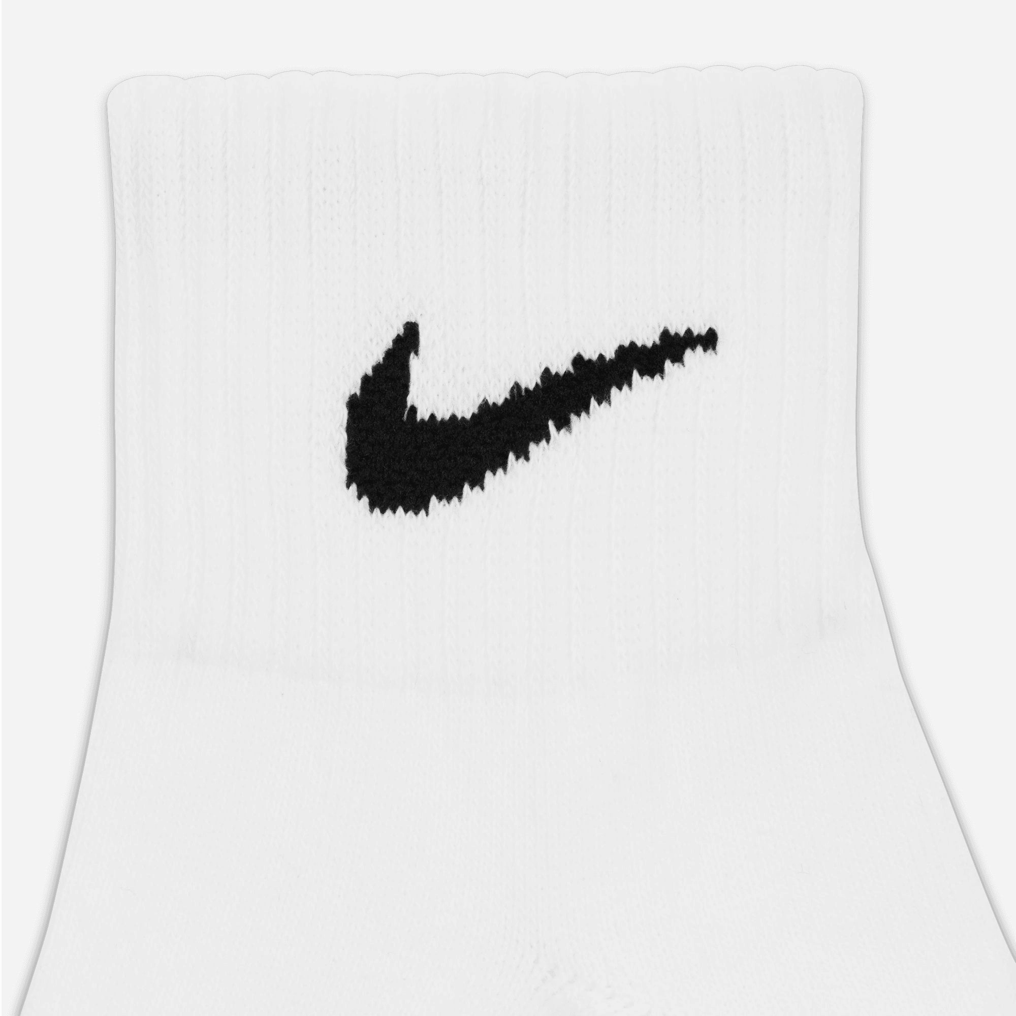 NIKE | PERFORMANCE LIGHTWEIGHT TRAINING ANKLE SOCKS (3 PAIRS) { GREY/WHITE/BLACK