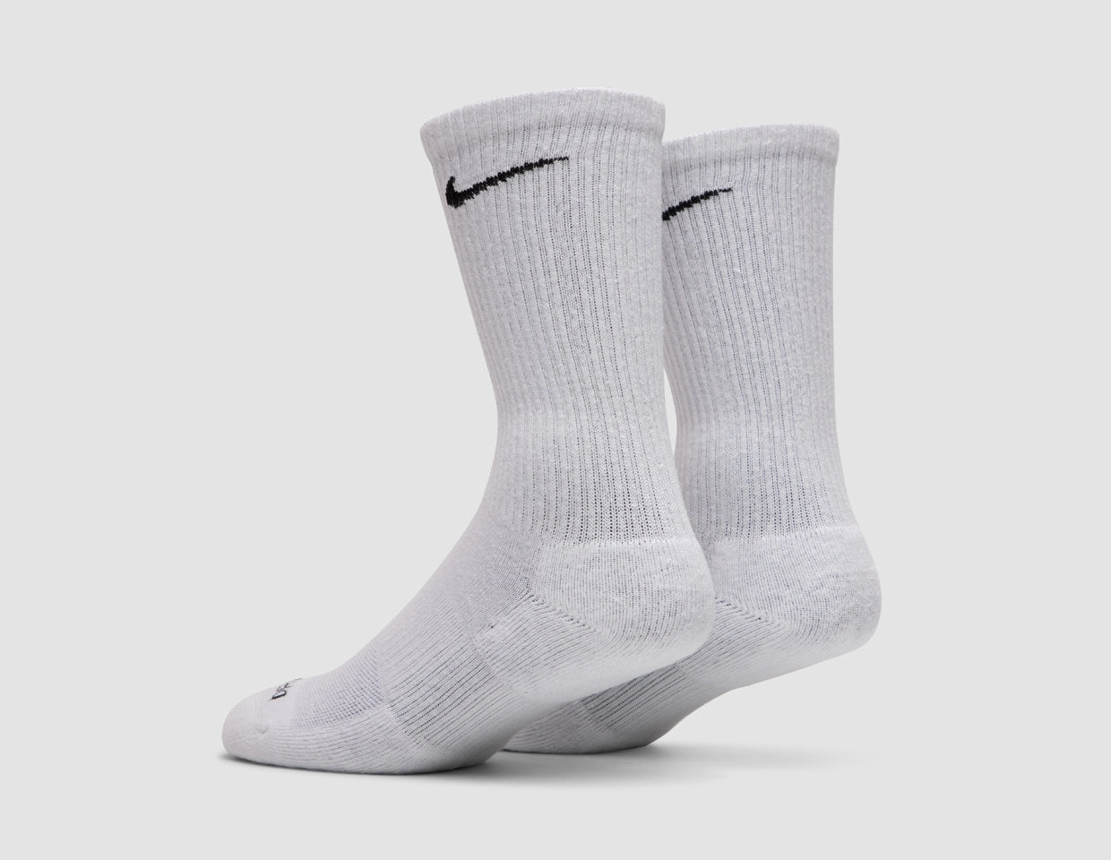 Nike Everyday Plus Cushioned Socks White / Black (3-Pack)
