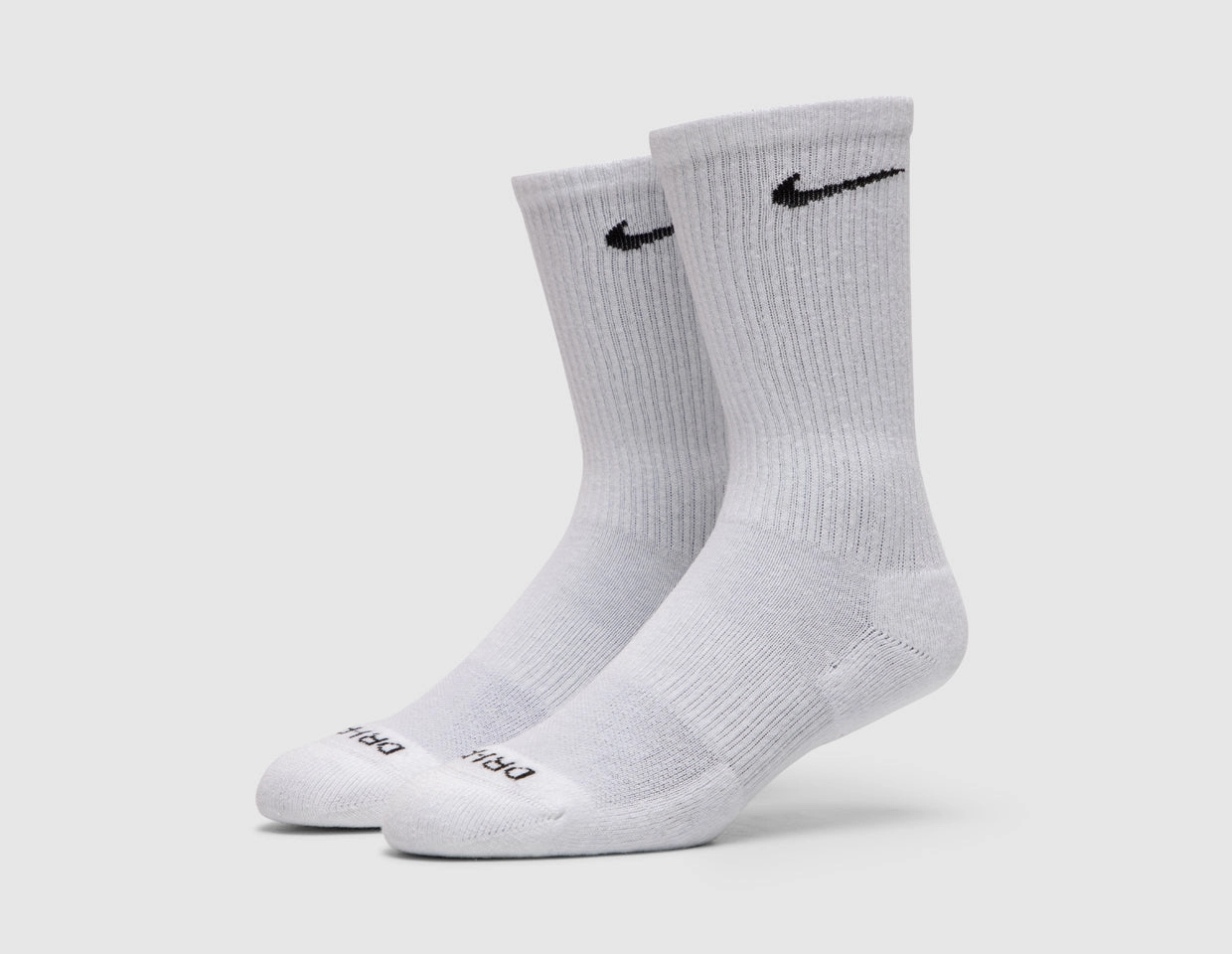 Nike Everyday Plus Cushioned Socks White / Black (3-Pack)