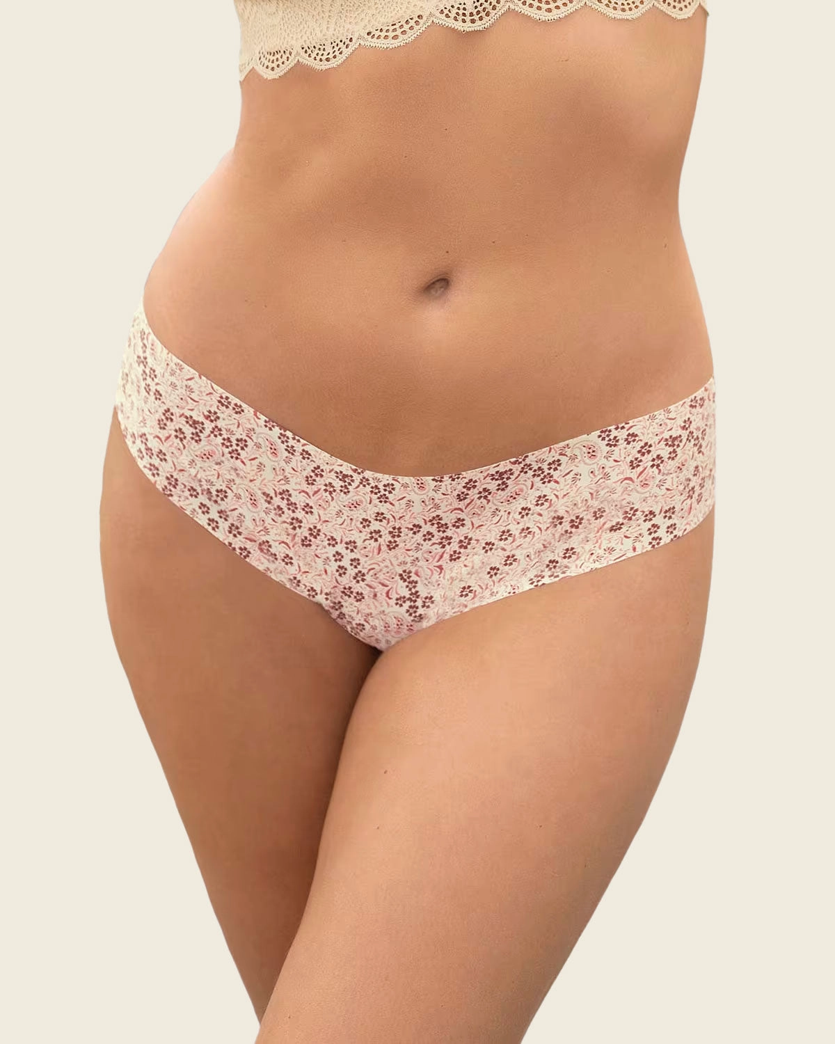 No Ride-Up Seamless Thong Panty