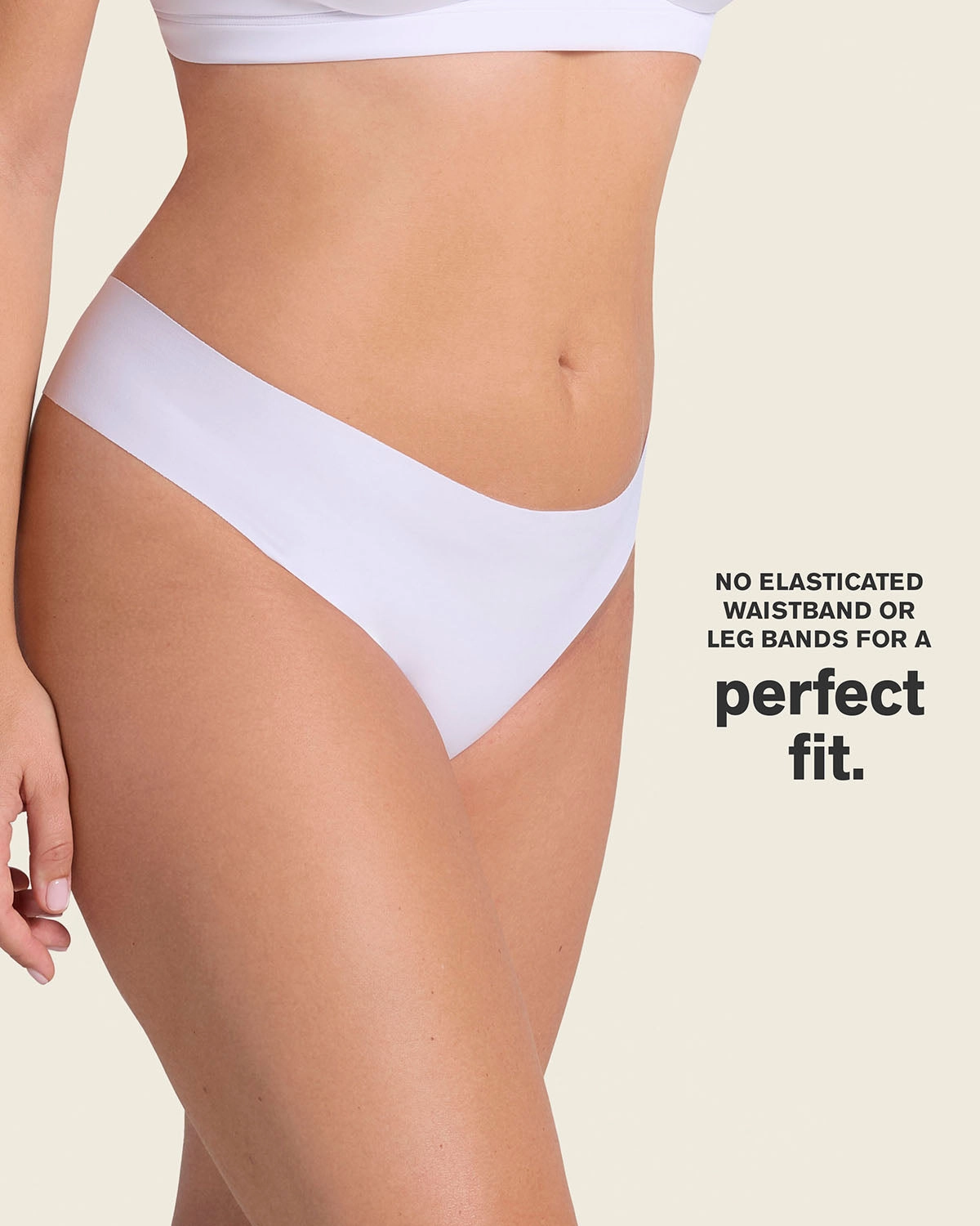 No Ride-Up Seamless Thong Panty