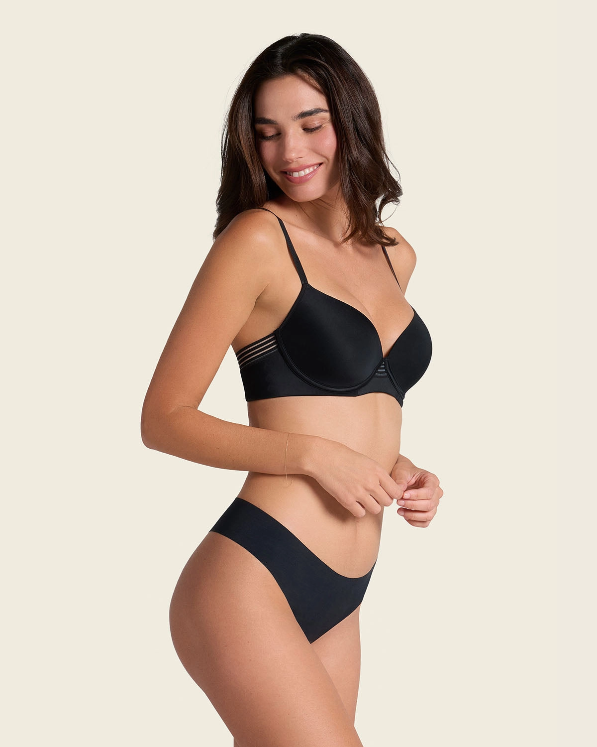 No Ride-Up Seamless Thong Panty