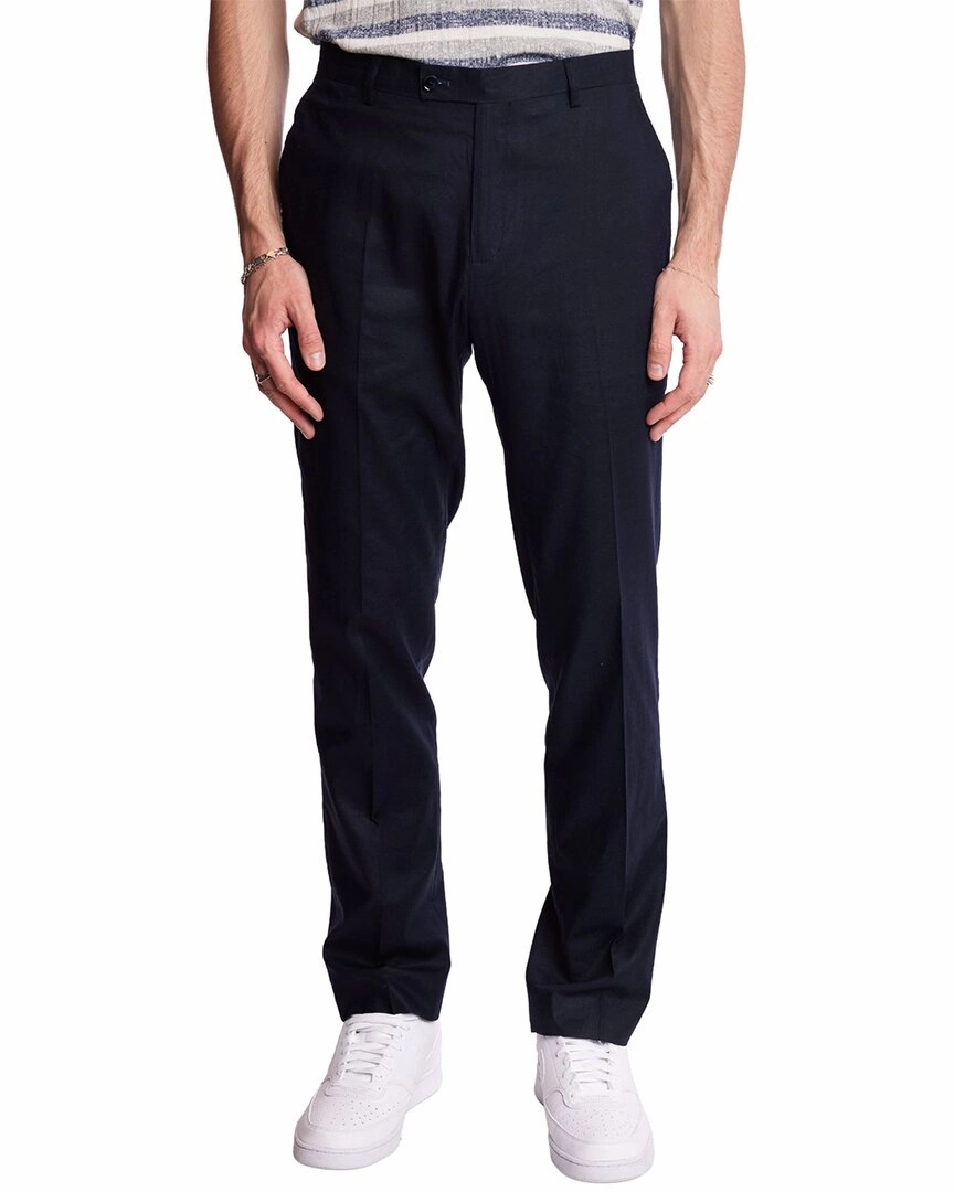 Paisley & Gray Downing Linen-Blend Pant